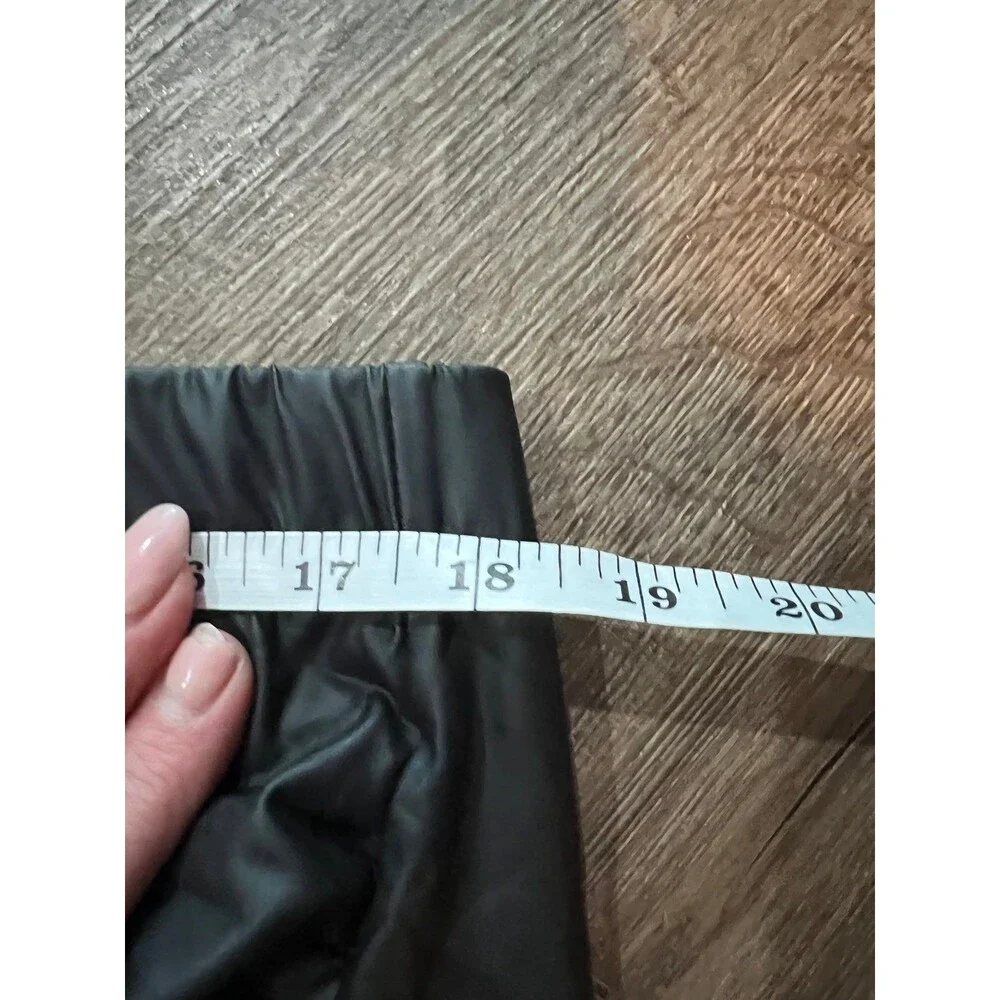 Shein Curve faux leather mini‎ skirt